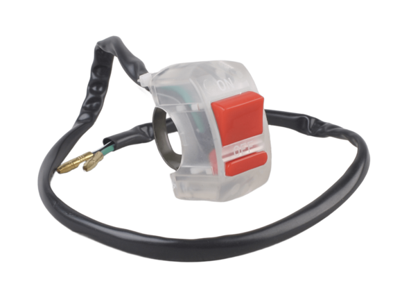 Пульт универсальный стоп двигателя / вкл-выкл фары прозрачный (3 провода) pitbikemarket.ru