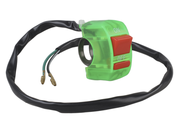 Пульт универсальный стоп двигателя / вкл-выкл фары зеленый (3 провода) pitbikemarket.ru
