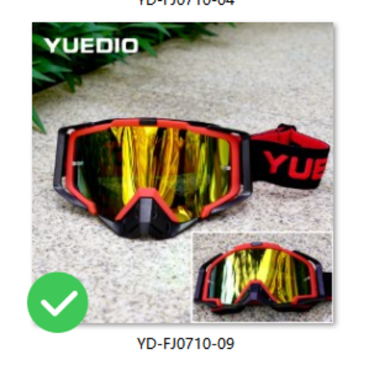 Очки GRID 4.5 (Красный/Черный) pitbikemarket.ru