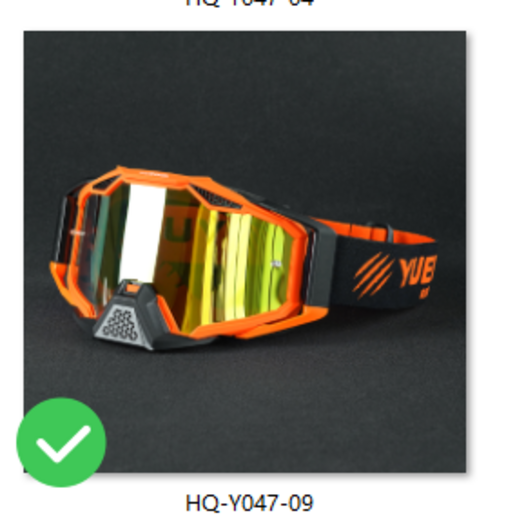 Очки GRID 5.5 (Оранжевый/Черный) pitbikemarket.ru