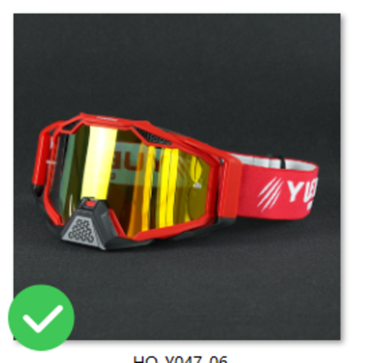 Очки GRID 5.5 (Красный/Черный) pitbikemarket.ru