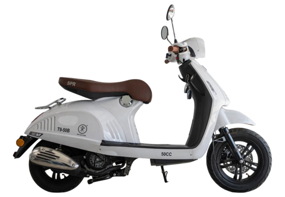 Скутер SPRMOTORS Vespa (Белый) pitbikemarket.ru