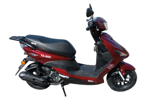 Скутер SPRMOTORS SPORT FS (Красный) pitbikemarket.ru