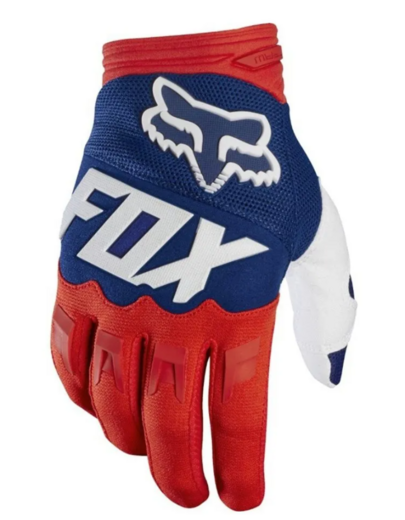Перчатки мото FOX №11 Red/Blue (M) pitbikemarket.ru