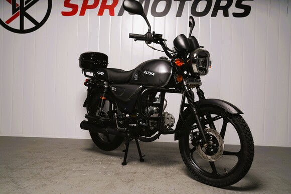 Мопед SPRMOTORS Alpha NEW (Серый) pitbikemarket.ru