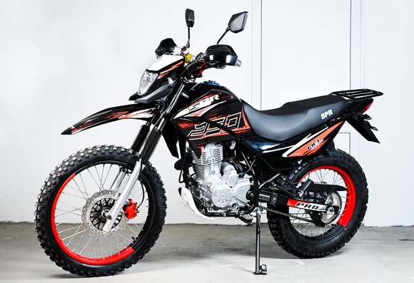 Мотоцикл SPRMOTORS CrossRoad-1 (Черный) pitbikemarket.ru