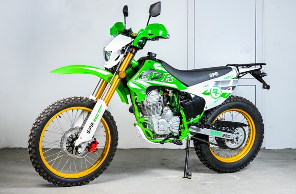 Мотоцикл SPRMOTORS CrossRoad-3 (Зеленый) pitbikemarket.ru