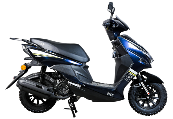 Скутер SPRMOTORS SPORT FS (Синий) pitbikemarket.ru