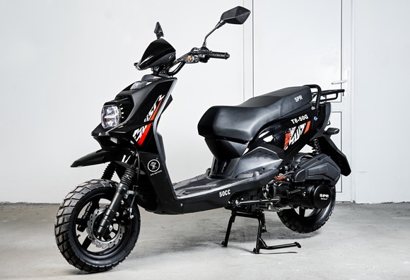 Скутер SPRMOTORS Zoom-10 T8-50G 150cc (Черный) pitbikemarket.ru
