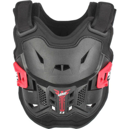 Защита панцирь детский Leatt Chest Protector 2.5 Kids (Black/Red, OS, 2026 (5016100601)) pitbikemarket.ru