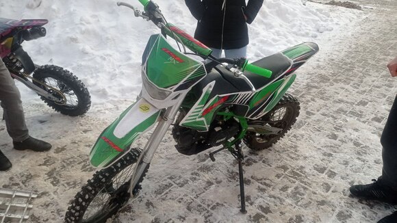 Питбайк BSE MX 125 бу пробег 90 м/ч pitbikemarket.ru