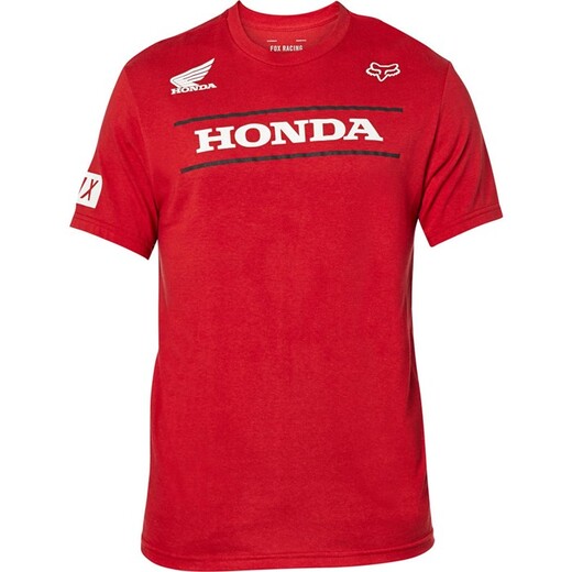 Футболка Fox Honda SS Tee Взрослый, M, красный, 2020 (26017-555-M) pitbikemarket.ru