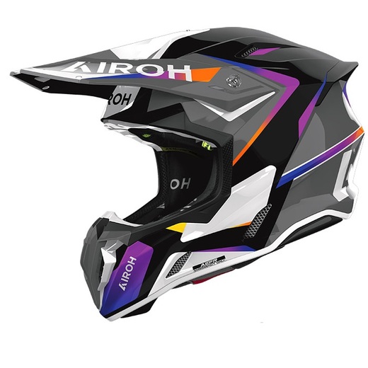 Шлем Airoh TWIST 3 HUSTLE Gloss, L pitbikemarket.ru