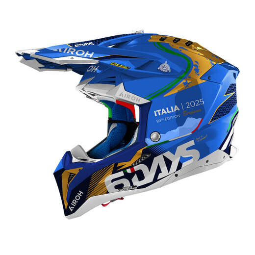 Шлем Airoh WRAAAP 6DAYS ® ITALY 2025 Gloss, L pitbikemarket.ru