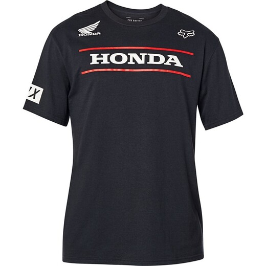 Футболка Fox Honda SS Tee Взрослый, S, черный, 2020 (26017-001-S) pitbikemarket.ru