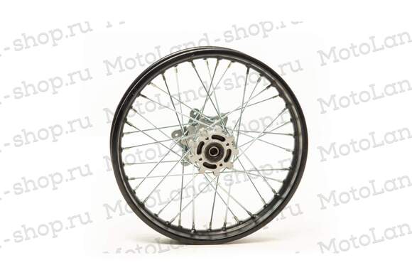 Обод задний 16" (1,85-R16 d=15mm) сталь (п/звезду 6х85х68, п/диск 4х64х50) pitbikemarket.ru