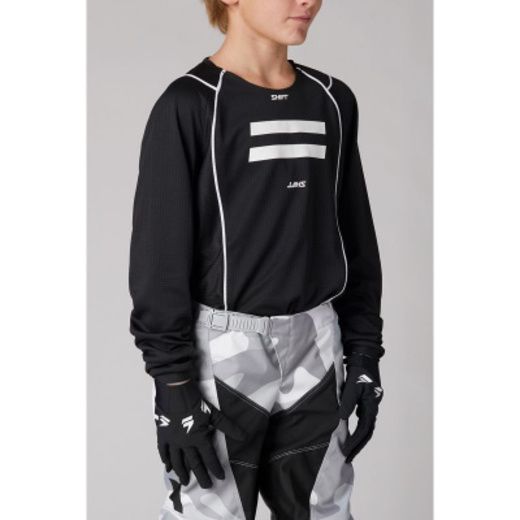 Мотоджерси подростковая Shift White Label G.I. Fro Youth Jersey Black, YXL, 2021 (26386-001-YXL) pitbikemarket.ru