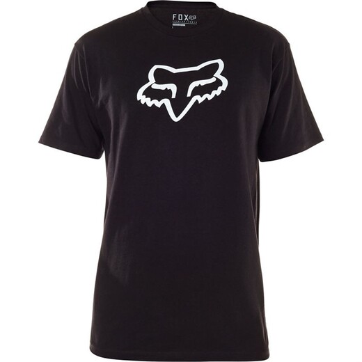 Футболка Fox Legacy Fox Head SS Tee Взрослый, XL, черный, 2020 (24577-027-XL) pitbikemarket.ru
