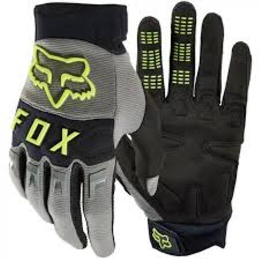 Мотоперчатки FOX Dirtpaw Черный/Желтый Размер L pitbikemarket.ru