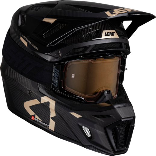 Мотошлем Leatt Moto 9.5 Carbon Helmet Kit (Black, XXL, 2026 (1025100105)) pitbikemarket.ru