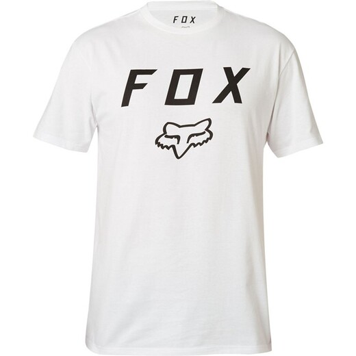 Футболка Fox Legacy Moth SS Tee Взрослый, M, белый, 2020 (24578-190-M) pitbikemarket.ru