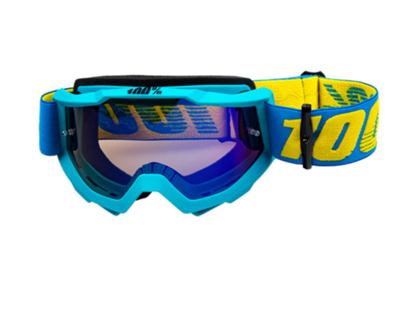 Очки кроссовые 100% STRATA MX Replica Blue pitbikemarket.ru
