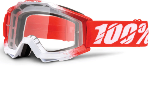 Очки кроссовые 100% STRATA MX Replica Red pitbikemarket.ru