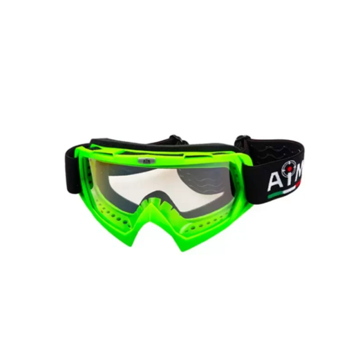 Очки кроссовые AiM 634-600 Green pitbikemarket.ru