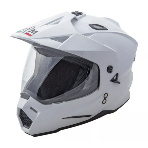 Шлем детский AiM JK802Y White Glossy, Y/S pitbikemarket.ru