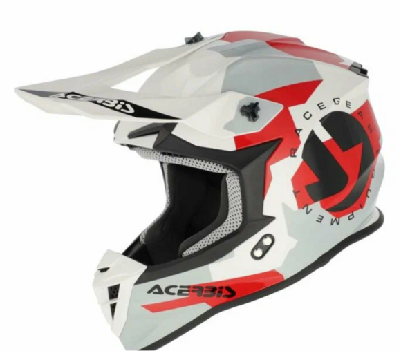 Шлем Acerbis LINEAR 22-06 White/Grey, XL pitbikemarket.ru