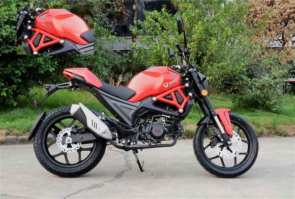 Мопед VENTO (VMC) Monster Plus CM48Q 48 см3 СЕРИЯ Y1250 Красный pitbikemarket.ru