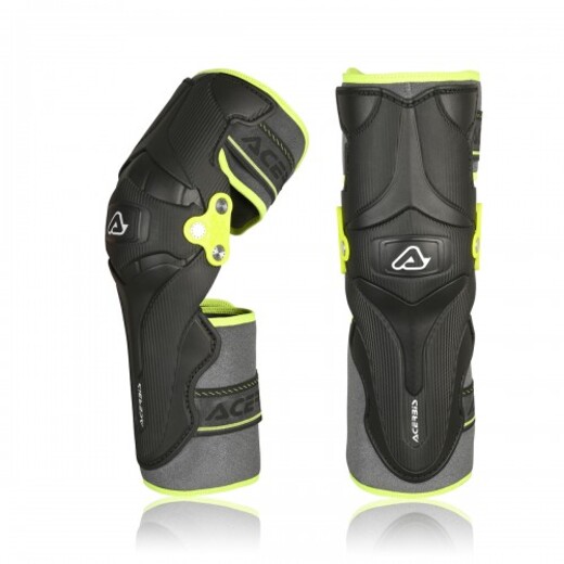 Наколенники Acerbis X-STRONG KNEE Black/Yellow pitbikemarket.ru