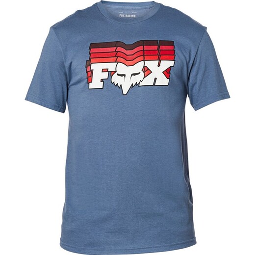 Футболка Fox Off Beat SS Tee Взрослый, L, синий, 2020 (26018-305-L) pitbikemarket.ru
