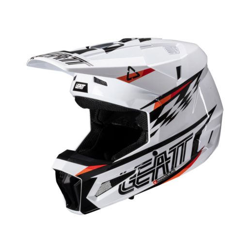 Мотошлем подростковый Leatt Moto 3.5 Helmet Kit (White, L, 2026 (1025450161)) pitbikemarket.ru