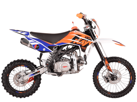 Питбайк Kayo Basic YX140EM 17/14 KRZ (механ. сцепл., эл.стартер 2026 г.) pitbikemarket.ru