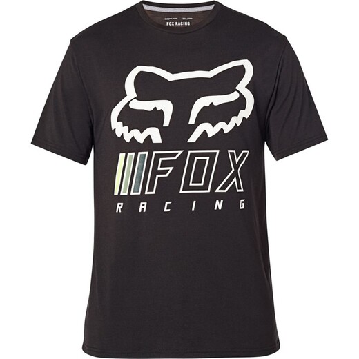 Футболка Fox Overhaul SS Tech Tee Взрослый, S, черный, 2020 (26453-151-S) pitbikemarket.ru