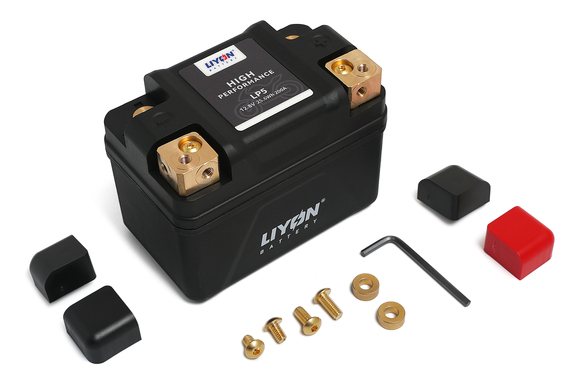 Аккумулятор LP5 (Литий-железо-фосфатный) LiYon (12.8V 25.6WH 200A) LiFePo4 (113x70x85) pitbikemarket.ru