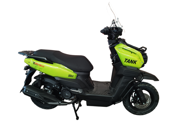 Скутер TOKISHI TANK 1 Green Light (Без ПТС) собранный pitbikemarket.ru