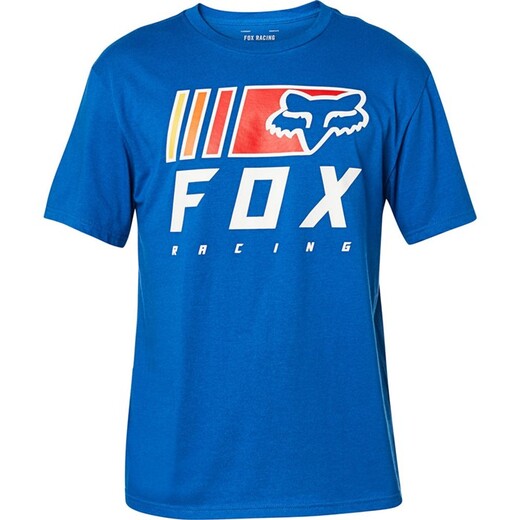 Футболка Fox Overkill SS Tee Взрослый, L, синий, 2020 (26010-159-L) pitbikemarket.ru