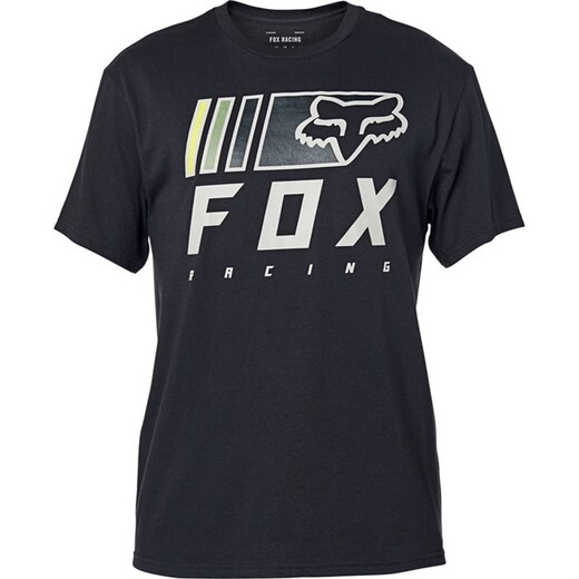 Футболка Fox Overkill SS Tee Взрослый, L, черный, 2020 (26010-001-L) pitbikemarket.ru
