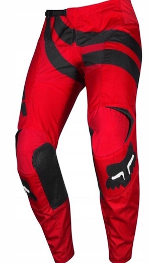 Брюки для мотокросса FOX 180 Cota красные/чёрные 36 pitbikemarket.ru