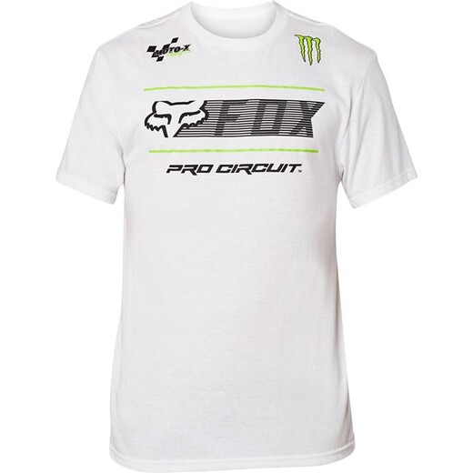 Футболка Fox Pro Circuit SS Tee Взрослый, M, белый, 2020 (26444-190-M) pitbikemarket.ru