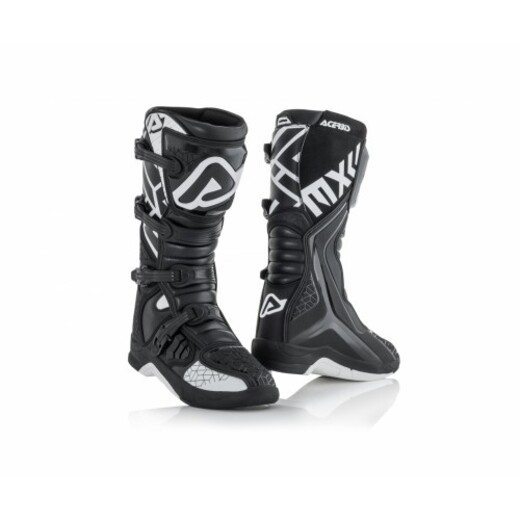 МОТОБОТЫ BOOTS X-TEAM черные / белые, р. 43 pitbikemarket.ru