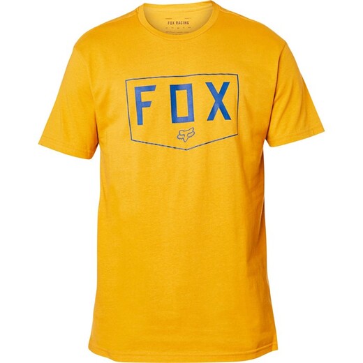 Футболка Fox Shield SS Premium Tee Взрослый, XL, желтый, 2020 (24429-440-XL) pitbikemarket.ru