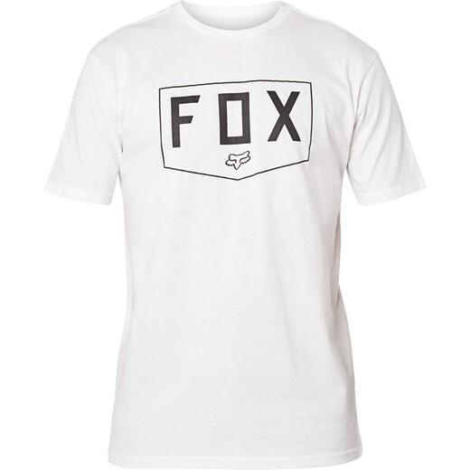 Футболка Fox Shield SS Premium Tee Взрослый, L, белый, 2020 (24429-190-L) pitbikemarket.ru