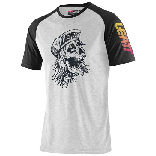 Футболка Leatt Core T-Shirt (2021) Взрослый, XXL, белый, 2021 (5021800164) pitbikemarket.ru