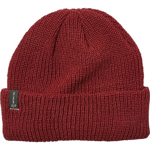 Шапка Fox Machinist Beanie Взрослый, OS, бордовый, 2020 (24463-527-OS) pitbikemarket.ru