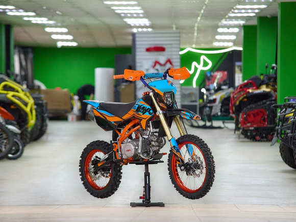 Питбайк KAYO EVOLUTION YX140EM 17/14 KRZ (механ. сцепл., эл. стартер) pitbikemarket.ru