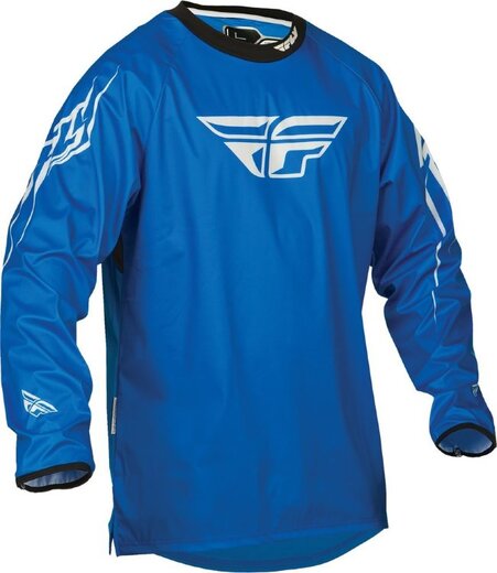 Футболка для мотокросса FLY RACING WINDPROOF синяя     S pitbikemarket.ru