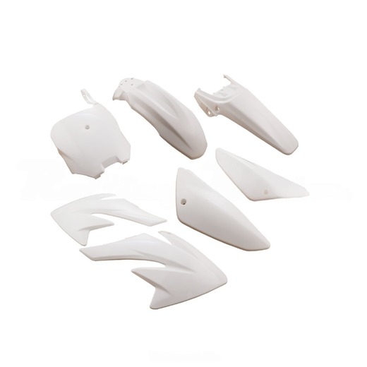 Пластик для питбайка Kayo 125сс #4 (тип CRF70) OLD белый (полный копл.) pitbikemarket.ru
